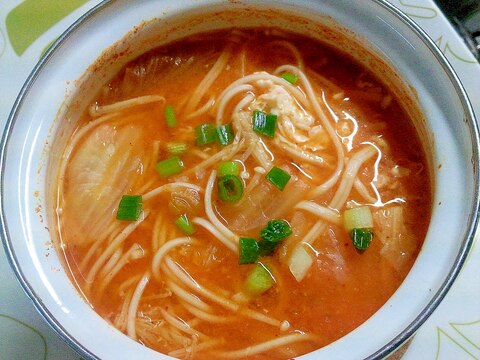 ピリ辛なキムたま麺＋＋